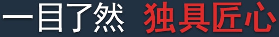 一目了然 独具匠心