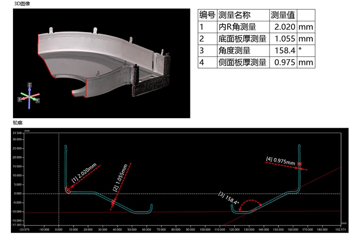 VL系列:优点1 内外360°全方位扫描,以非破坏方式测量