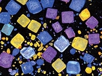结晶(100×)