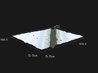 用3D图像确认结构,并进行高度彩色显示、3D形状测量
