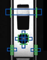 ＜例2＞利用边缘宽度的各种检查