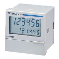 RC-15 - 48mm□ 6位7段数码管LCD 1段预设 带计时器 DC电源